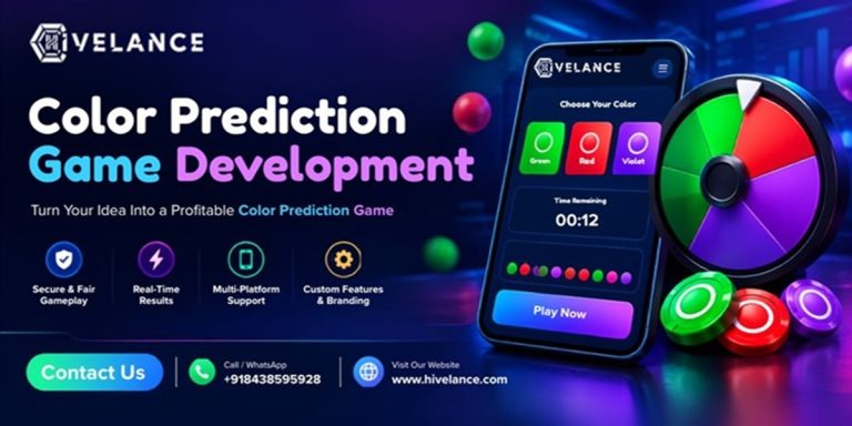 Color Prediction Game App Development Company: Creating Scalable Mobile Gaming Solutions